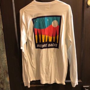 Long sleeve Nature Back Tee